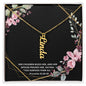 Stylist Multi-Vertical Name Necklace | Polished Stainless Steel | 18k Yellow Gold Finish| Adjustable Cable Chain