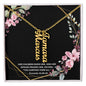 Stylist Multi-Vertical Name Necklace | Polished Stainless Steel | 18k Yellow Gold Finish| Adjustable Cable Chain