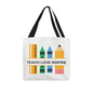 Teach, Love, Inspire Tote Bag | Back To School Tote | Perfect Teacher Gift | Inspiring Tote | First Day Of School Appreciation Tote