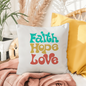 Scripture-Inspired Pillow | Purpose Driven Pillow | Modern & Stylish Pillow | Perfect Gift for Any Occasion