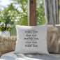 Inspirational Pillow | Comfortable & Durable Pillow | Perfect Pillow for Any Occasion | Indoor/Outdoor Pillow