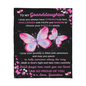 To My Granddaughter - More Than a Blanket - A Keepsake from Grandma's Heart | A Grandma's Prayer Her Granddaughter Will Treasure Forever
