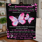 To My Granddaughter - More Than a Blanket - A Keepsake from Grandma's Heart | A Grandma's Prayer Her Granddaughter Will Treasure Forever