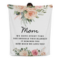 Wrapped in Love: A Snuggle from Our Hearts to Yours, Mom Blanket | Forever Loved, Always Wrapped in Us — Just for You, Mom Blanket | To the Mom Who Means Everything — A Blanket Full of Love