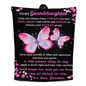 To My Granddaughter - More Than a Blanket - A Keepsake from Grandma's Heart | A Grandma's Prayer Her Granddaughter Will Treasure Forever
