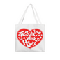 Teaching Is A Work Of Heart Tote Bag | Gift For Teacher | Teacher Appreciation Gift | Back To School Supply Tote Bag