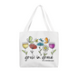 Carry Grace With You Tote Bag | A Bag That Inspires | Grow In Grace, Everywhere You Go Shoulder Bag