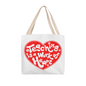 Teaching Is A Work Of Heart Tote Bag | Gift For Teacher | Teacher Appreciation Gift | Back To School Supply Tote Bag