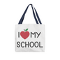 I Love My School Tote Bag | First Day Of School Tote | Support My School Tote