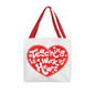 Teaching Is A Work Of Heart Tote Bag | Gift For Teacher | Teacher Appreciation Gift | Back To School Supply Tote Bag