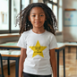 Shine Bright, Feel Comfy - 4th Grade Star Style Tee | A Tee That Shines & Feels Just Right | Bright Looks, cozy Fit - A Gift They'll Love
