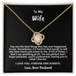 To My Wife | Love Knot Necklace | Love, Your Husband