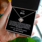 To My Wife | Love Knot Necklace | Love, Your Husband
