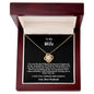 To My Wife | Love Knot Necklace | Love, Your Husband