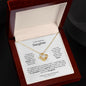 To My Amazing Daughter | Love Knot Necklace | I Love You Now And Forever