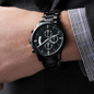 Perfect Personalized Stainless Steel Watch for Husbands, Dads, Brothers, Uncles, Grandfathers, & Boyfriend