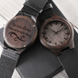 Personalized Wooden Men's Watch for Father's Day, Anniversary, Birthday, or Just Because | Forever Keepsake Watch He'll Cherish