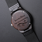 Personalized Wooden Men's Watch for Father's Day, Anniversary, Birthday, or Just Because | Forever Keepsake Watch He'll Cherish
