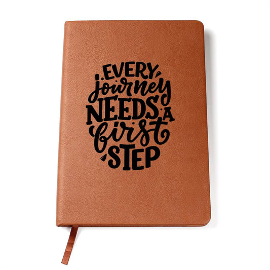 Graphic Leather Journal | Serenity | Dreams | Self-Reflection | Transitions | Lessons | Balance