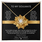 To My Soulmate | Love Knot Necklace | Love Your Husband | Merry Christmas