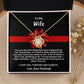 To My Wife | Love Knot Necklace | Merry Christmas