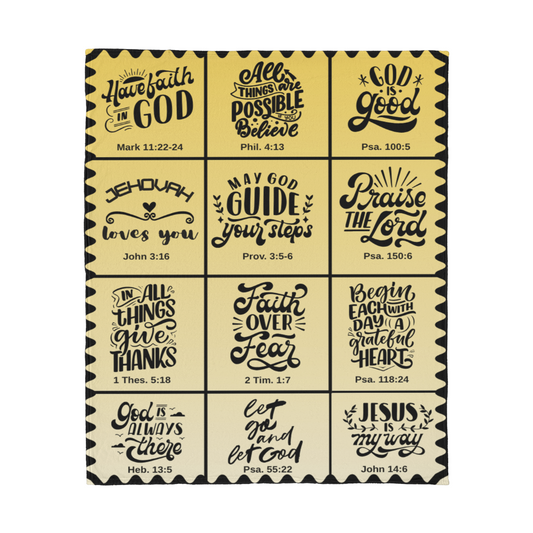 A Blanket Filled with God's Promises | Soft, cozy, and filled with inspirational Bible verses — the perfect gift for moms, grandmothers, friends, or anyone needing encouragement | Wrap Yourself in God's Word