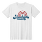 America the Beautiful Tee | America Strong Since Day One | American Roots, American Pride Tee | Raised on Freedom & American Values  | American Pride Runs Deep Tee