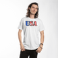 USA Freedom Forever T-Shirt | Stars, Stripes & USA Pride T-Shirt | USA All Day, Every Day Tee | Red, White & USA Strong T-Shirt