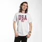 USA: Home of the Brave T-Shirt | USA Strong Tee | Made in America, Built on Freedom T-Shirt | Patriot Mode: Activated Tee