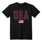 USA: Home of the Brave T-Shirt | USA Strong Tee | Made in America, Built on Freedom T-Shirt | Patriot Mode: Activated Tee