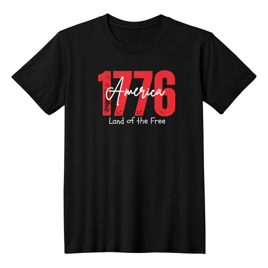 1776 Freedom Never Goes Out of Style Tee | 1776: Freedom Lives Here Tee | 1776 Independence Day Classic | America Est. 1776 Tee | 1776 Legacy T-Shirt