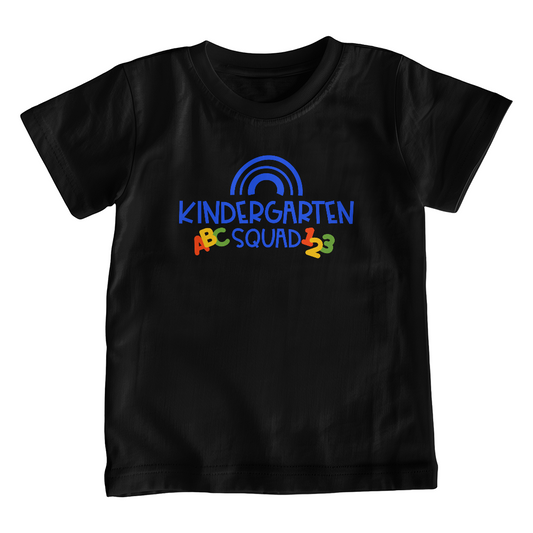 Kindergarten Squad T-Shirt | Kindergarten Crew T-Shirt | Kindergarten's the Place to Be T-Shirt