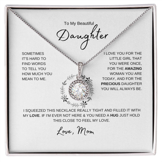 To My Beautiful Daughter | Eternal Hope Necklace