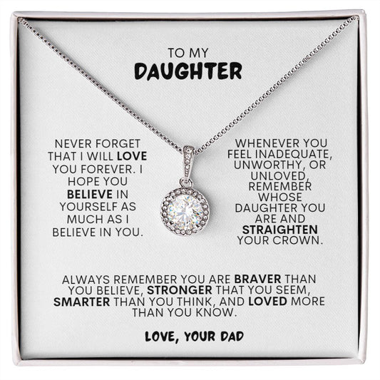 To My Daughter | Eternal Hope Necklace | Love Dad